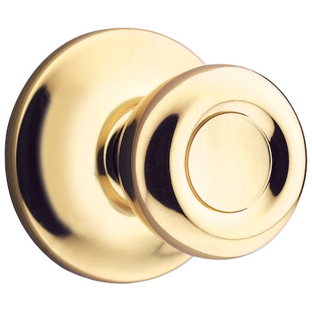 Kwikset Kwikset Tylo Polished Brass Passage Lockset 1-3/4 in. 92001-564